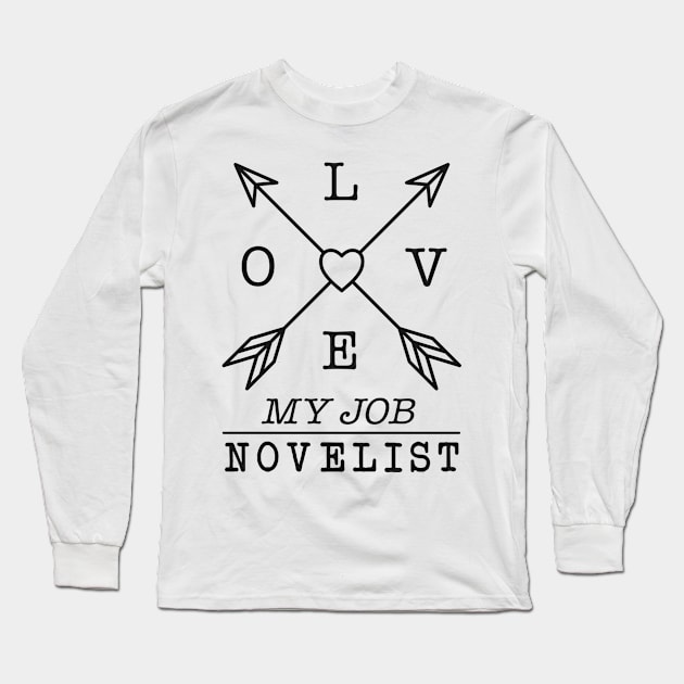 Novelist profession Long Sleeve T-Shirt by SerenityByAlex